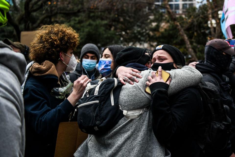 What Minneapolis Looked Like After Derek Chauvin Was Found Guilty of Murdering George Floyd