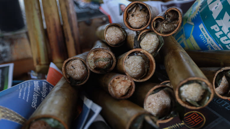 rice stuffed bamboo