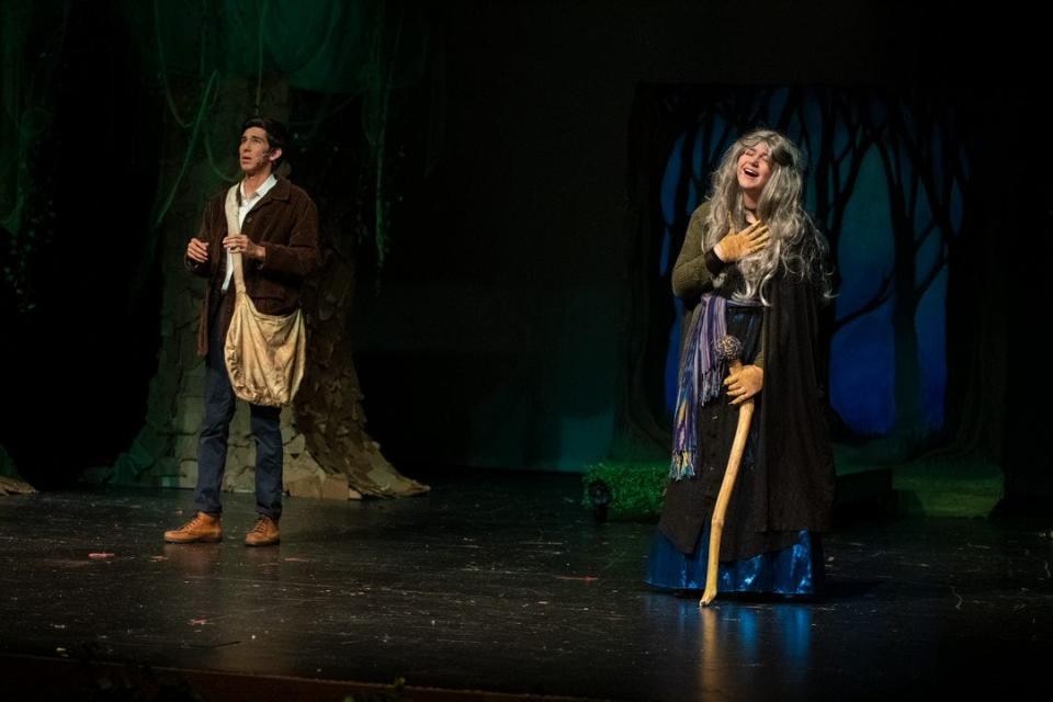 A performance from Northeast Middle-High School's theater program. The school will perform "Harry Potter and the Cursed Child" in 2024 as part of the first wave of high schools to receive licensing rights.