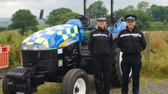 Police Tractor