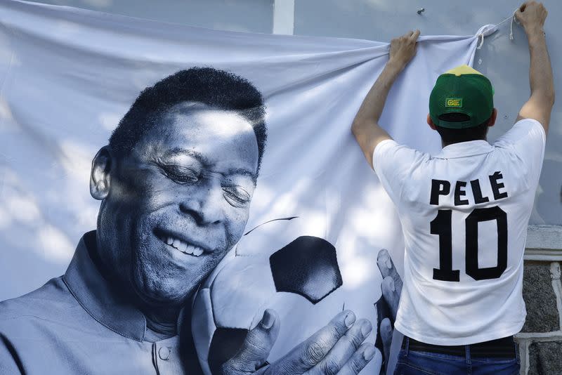 FILE PHOTO: Death of Brazilian soccer legend Pele