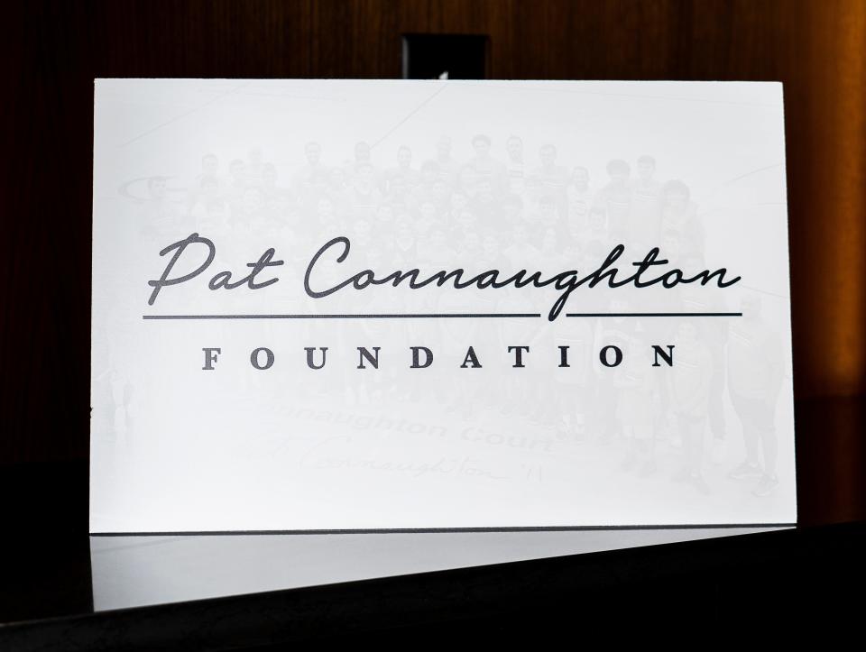 Among the projects of the Pat Connaughton Foundation is refurbishing indoor basketball courts for youth.