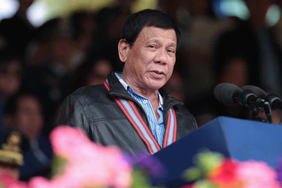 The Philippine President is considering lowering the age of criminal responsibility from 15 to nine. Photo: AP