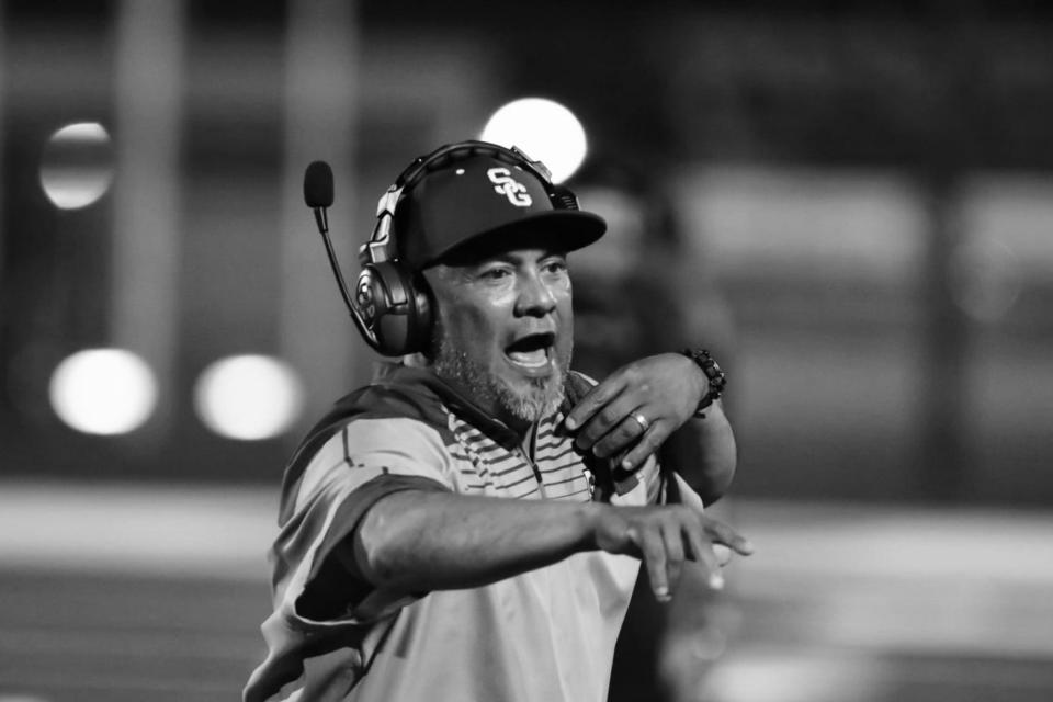 Frank Galvan Jr. has been promoted to head football coach at Santa Gertrudis Academy after serving as the school's defensive coordinator the last three seasons.