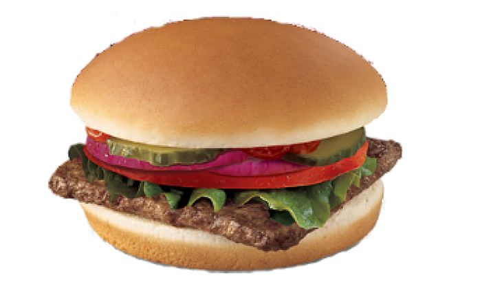 wendys jr hamburger