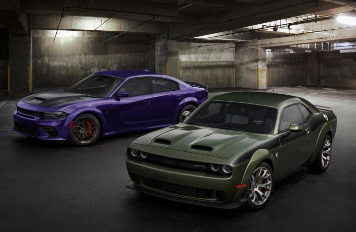 The Dodge Charger and Dodge Challenger, in current form, are coming to an end, and the Dodge brand is seizing the opportunity to celebrate in true, over-the-top Dodge style. The Dodge 2023 lineup will pay homage to the muscle car pair with seven special models, the return of a rainbow of heritage colors (including Plum Crazy, shown at left), an expansion of SRT Jailbreak models, a commemorative Last Call underhood plaque for all 2023 Charger and Challenger vehicles and a new, customer-focused vehicle allocation process.