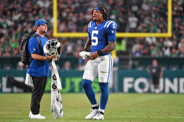 Colts fan seeing Anthony Richardson in grocery store: 'Holy