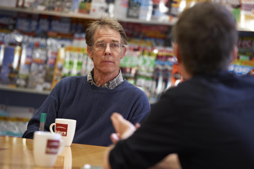 Kim Stanley Robinson photographed at a book talk in 2012.&nbsp; (Photo: SFX Magazine via Getty Images)