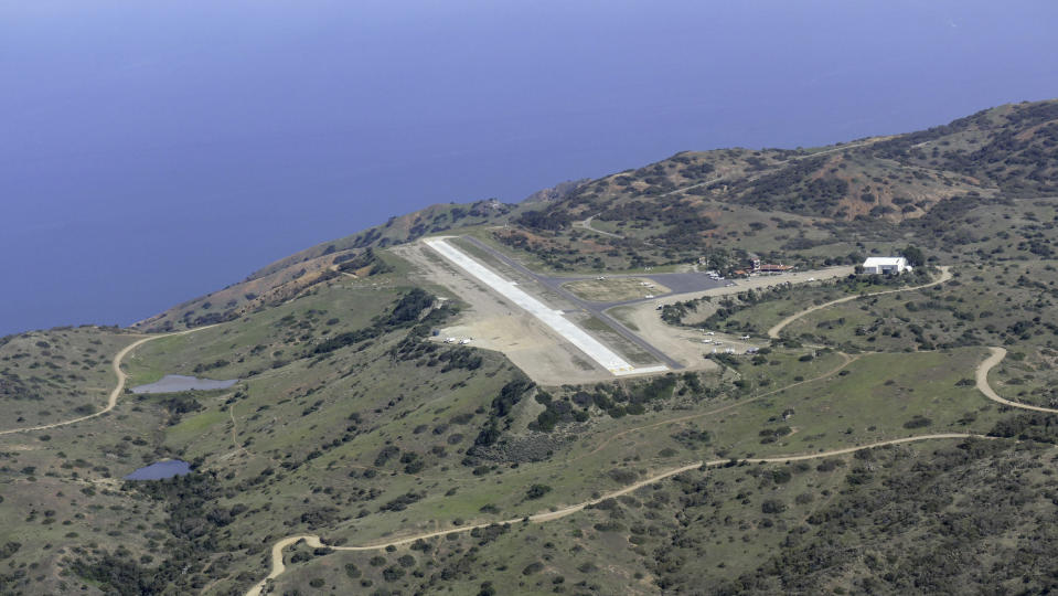 an aerial view of Catalina