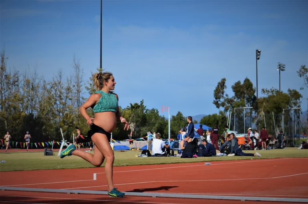 Makenna Myler is once again making headlines for her quick run times during pregnancy. (Photo: Courtesy of Makenna Myler)