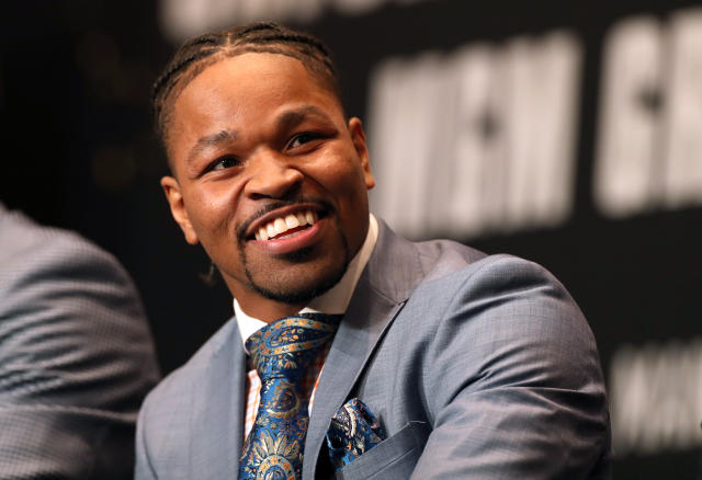 Foto de Keith Thurman  & su amigo Shawn Porter