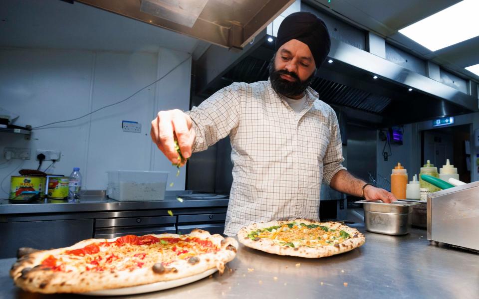 Devinder Singh has been combining the tastes of Indian with Italian cuisine for years at his restaurant