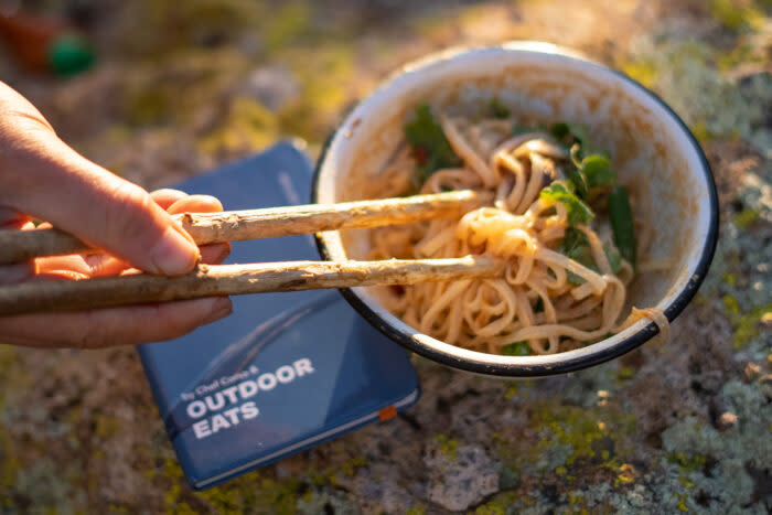 Chef Corso of Outdoor Eats and his library of backpacking meals and camping recipes