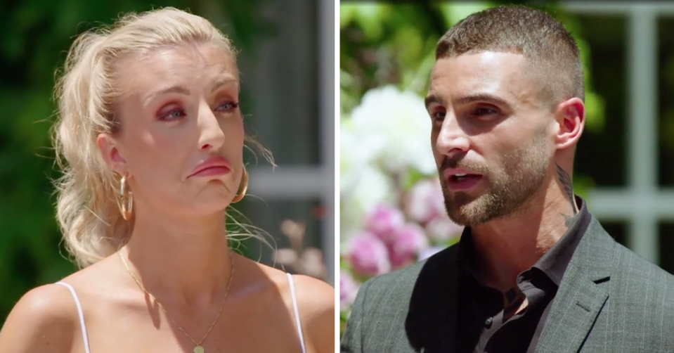 MAFS' Tamara and Brent.