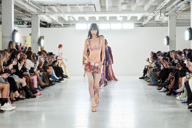 Poster Girl's Spring 2023 show during London Fashion Week.<p>Photo: Imaxtree</p>