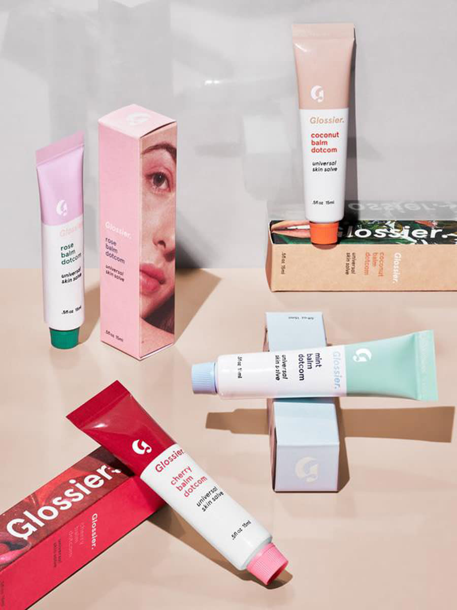 Glossier Four Flavored Balm Dotcoms