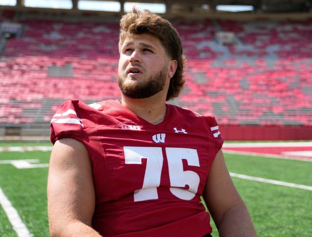 Watch: Badger draft prospect Tippmann speaks on NFL Network