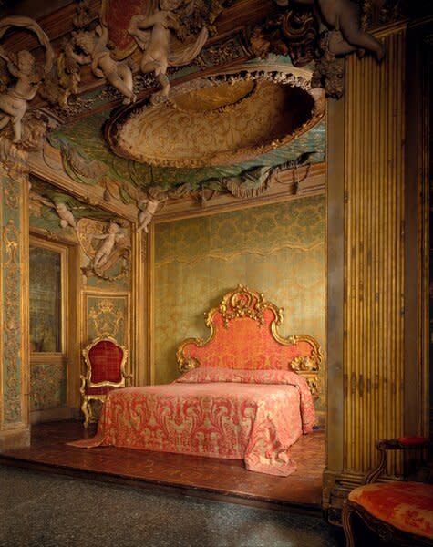 The bedroom from the Sagredo Palace.