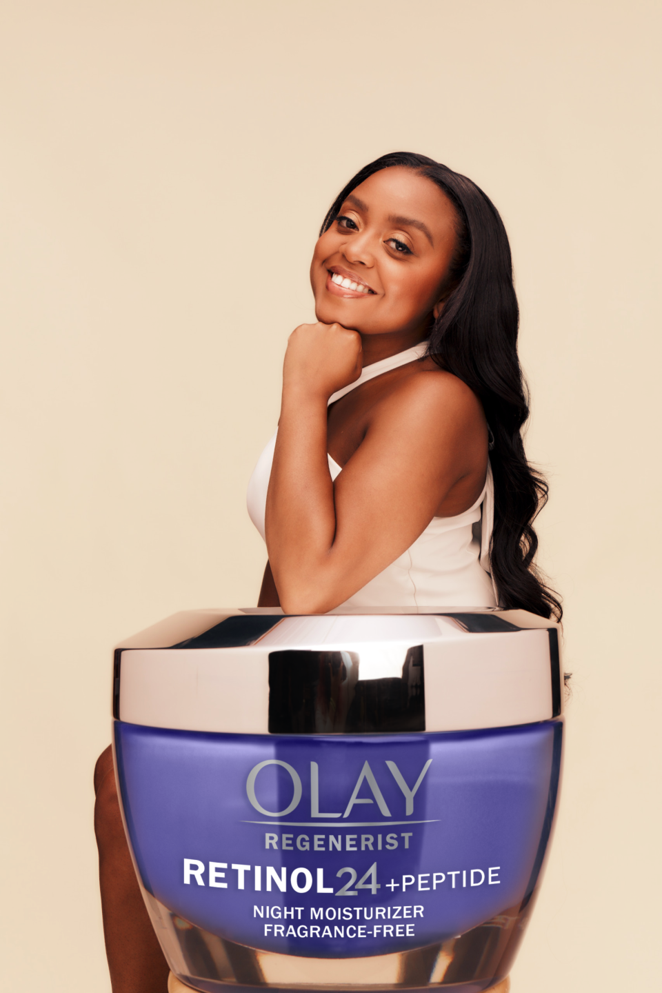 Quinta Brunson for Olay. - Credit: Courtesy of Olay