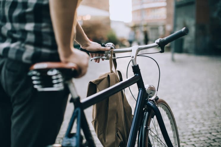 Ecovélo propose d'accrocher des publicités au vélo contre rémunération (Getty)