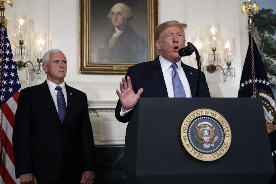 Lawmakers criticized President Donald Trump over the weekend for not responding forcefully enough to the two mass shootings. (Photo: ASSOCIATED PRESS)