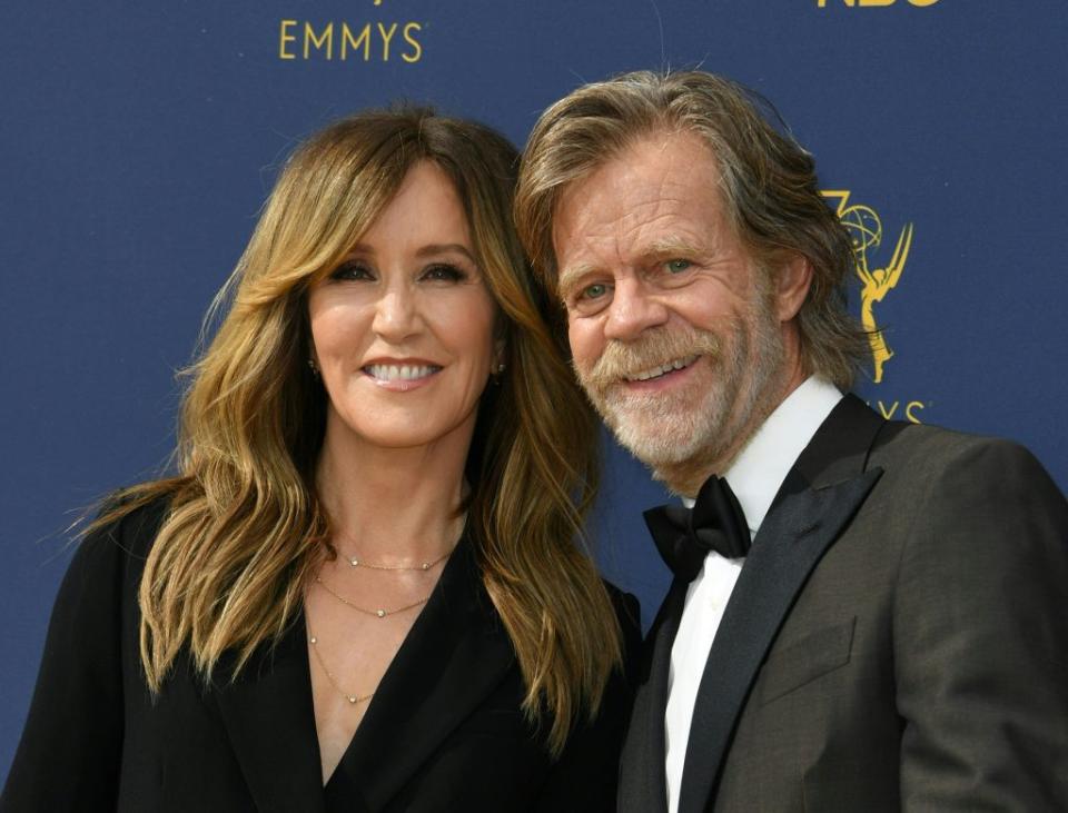 Felicity Huffman and William H. Macy