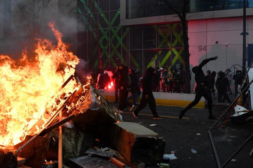 Paris, manifestation, incident ©  ANNE-CHRISTINE POUJOULAT / AFP