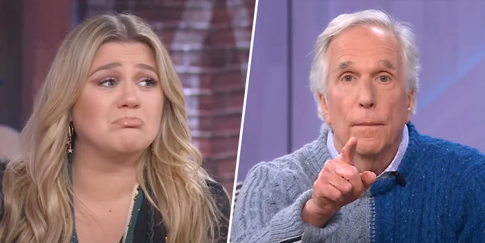 Henry Winkler, Kelly Clarkson (YouTube)