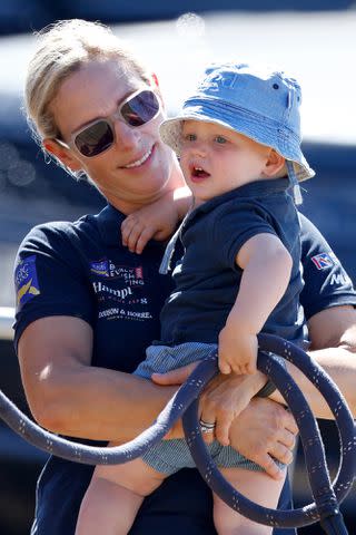 <p>Max Mumby/Indigo/Getty</p> Zara and Lucas Tindall