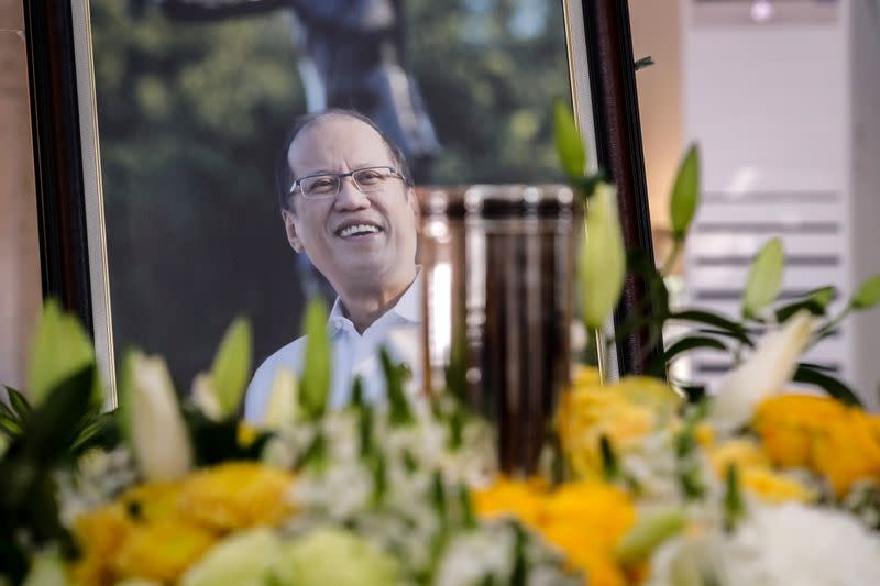 Public viewing of former Philippine President Aquino in Quezon City