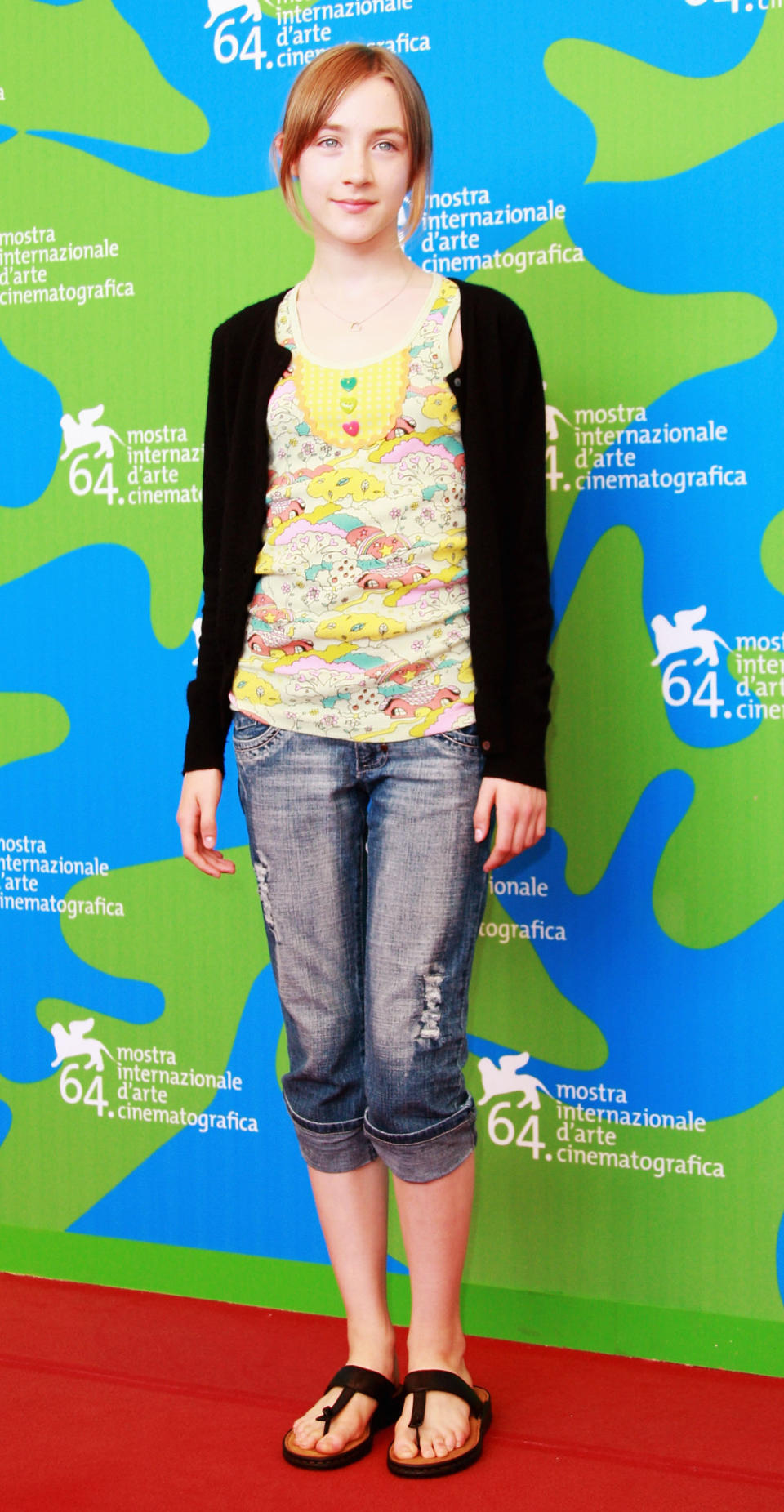 At the "Atonement" photocall during the 64th Annual Venice Film Festival on Aug. 29, 2007, in Venice, Italy.