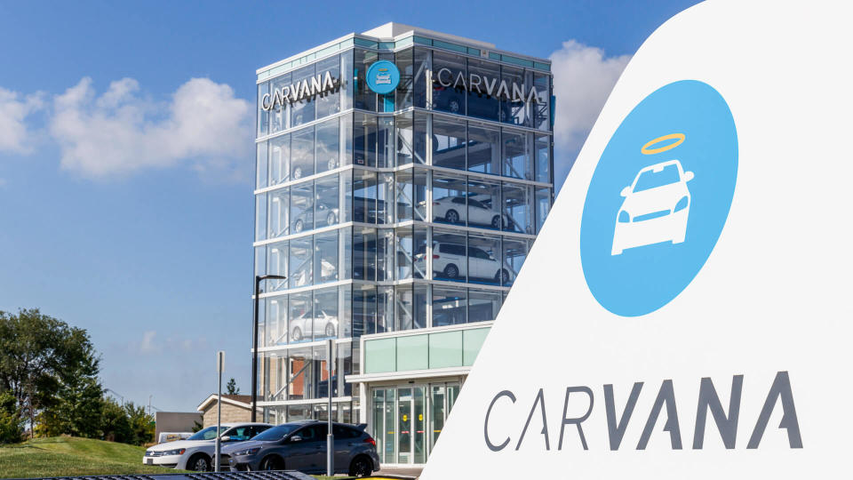 Carvana car dealership