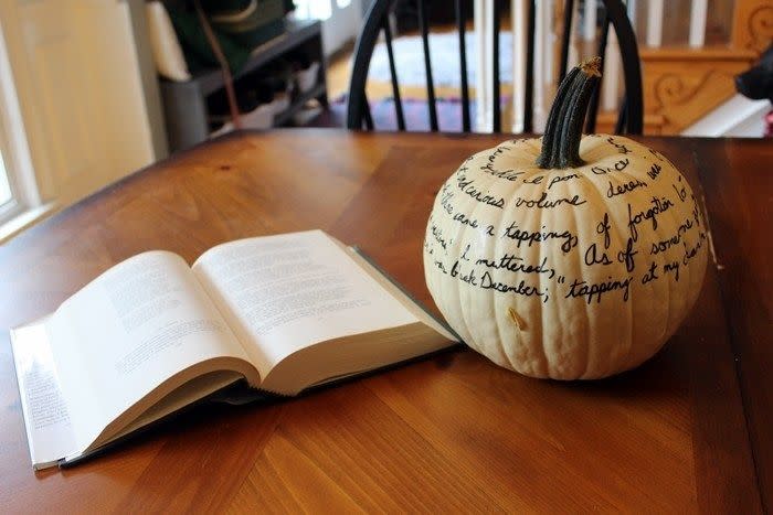 Written Pumpkin