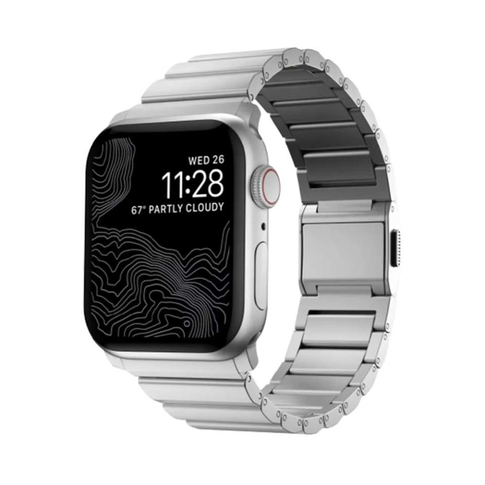 aluminum chain apple watch band