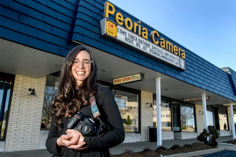 Local photographer Ava Kamm has purchased Peoria Camera, which closed earlier this year. Kamm has plans to reopen later this month in a renovated space with the former full-time staff.