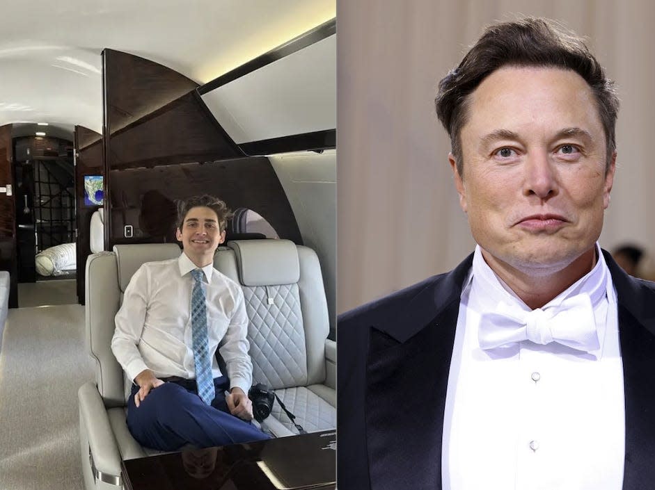 Jack Sweeney and Elon Musk