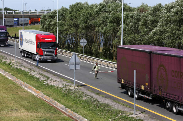 The Strike Action In Calais Causes Chaos Once More