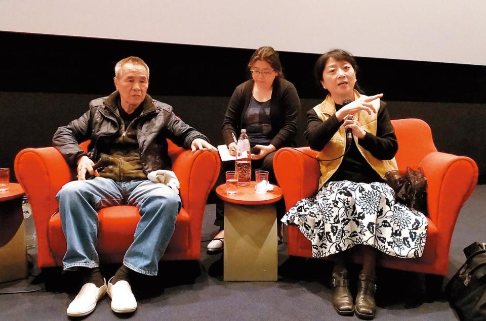 侯孝賢（左）與朱天文（右）自1983年合作《小畢的故事》至今34年，導演編劇合作無間，作家阿城說這段搭檔是貴金屬與稀有金屬的結合。（聯合知識庫）