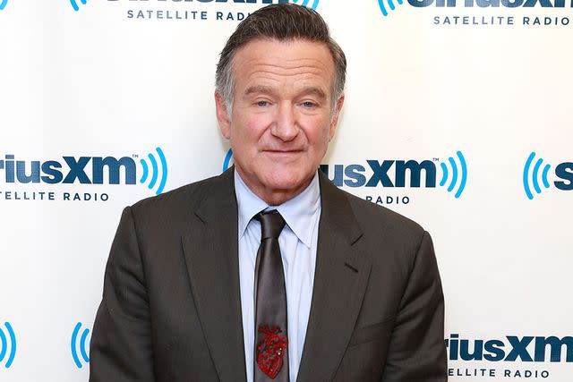 Robin Marchant/Getty Images Robin Williams visits SiriusXM Studios in N.Y.C. on Sept. 25, 2013