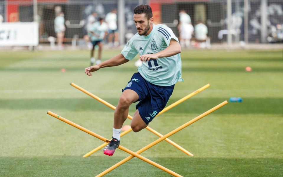 Koke in training - SHUTTERSTOCK