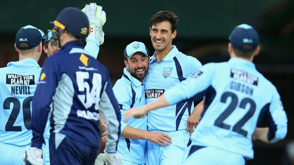 Mitchell Starc. Pic: Getty