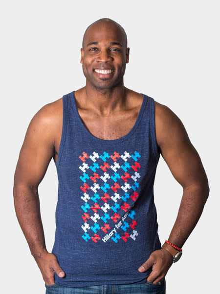 The bro-tank just got political  — because Clinton’s campaign doesn’t discriminate against anyone (no matter their unfortunate fashion predilections).