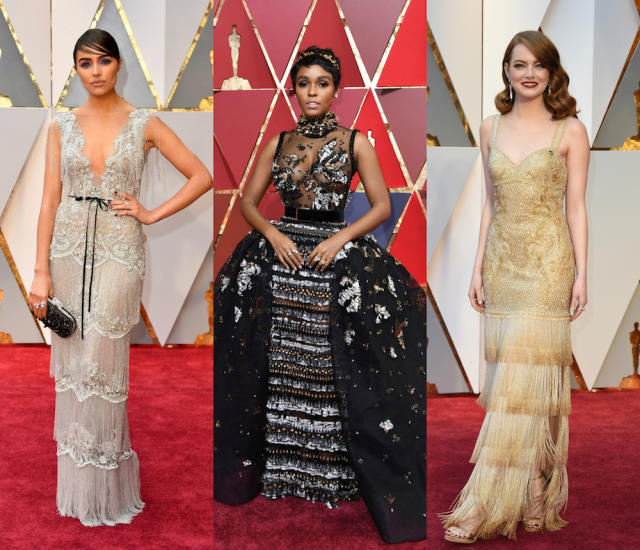 Some of our favorite looks from the Oscar's red carpet last night