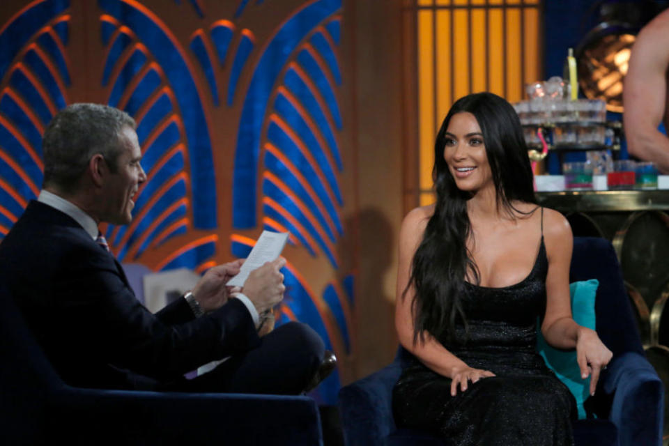 Kim Kardashian on Watch What Happens Live