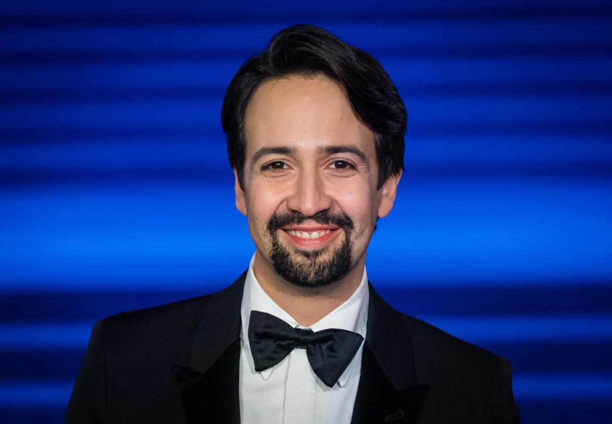 Lin-Manuel Miranda has two sons, Sebastian and Francisco.&nbsp; (Photo: Samir Hussein via Getty Images)