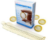 <p>El tamaño sí es importante para los creadores del primer preservativo que mide la longitud del pene. “Condometric es enseñarle al mundo lo que tenemos”, reza la descripción del producto. (Foto: Curiosite). </p>