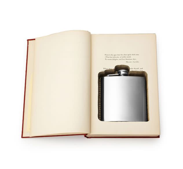 <a href="https://www.uncommongoods.com/product/flask-book-box" target="_blank">Shop it here</a>.&nbsp;