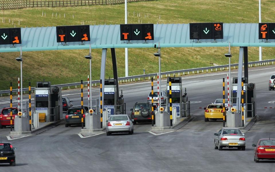 Tolls would become a more common sight should road pricing get the nod - Scott Barbour