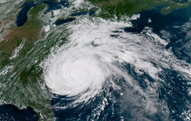 <em>El huracán Florence empeoró por el cambio climático, dicen los expertos. (AP)</em>
