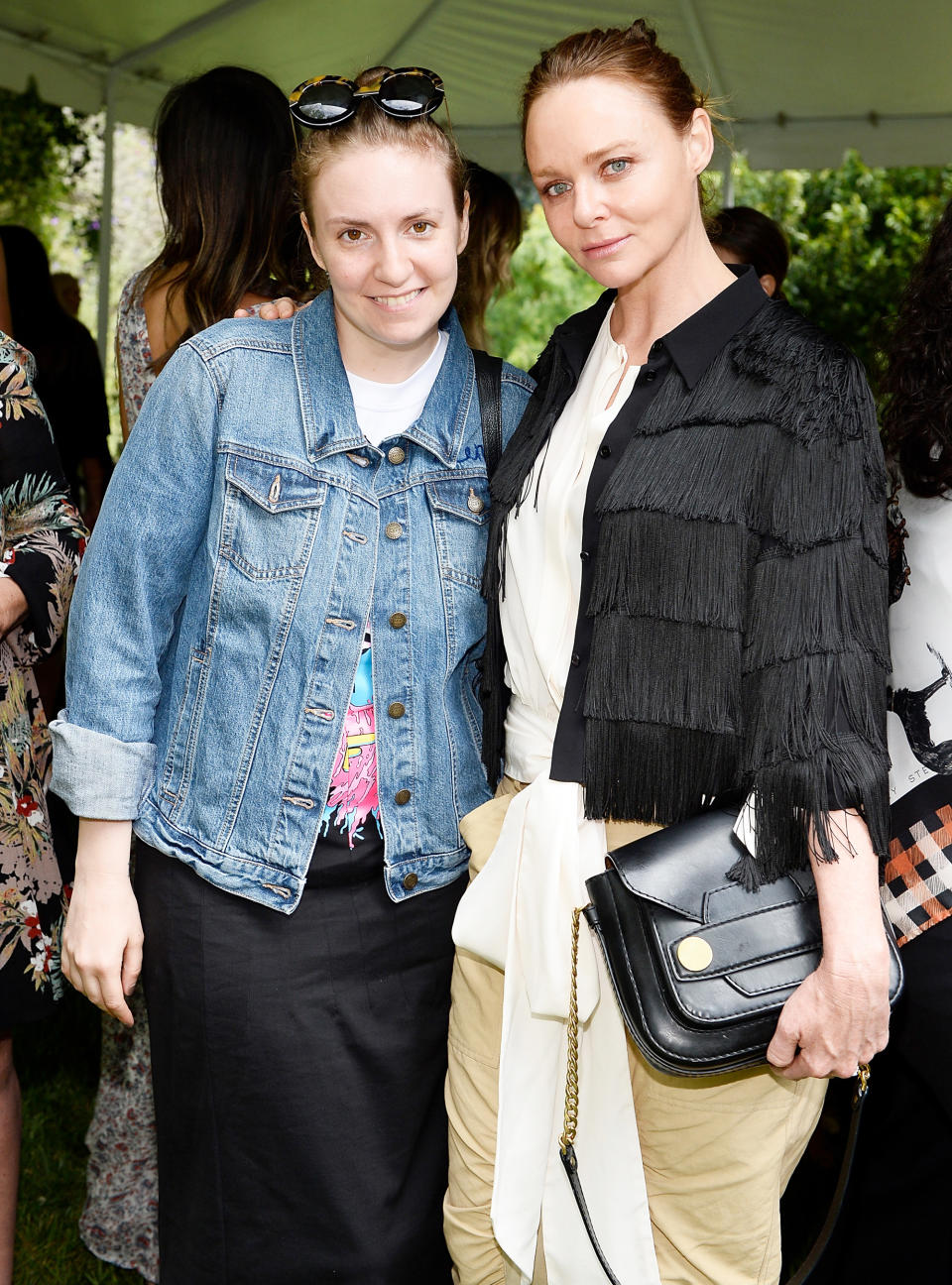 Lena Dunham and Stella McCartney